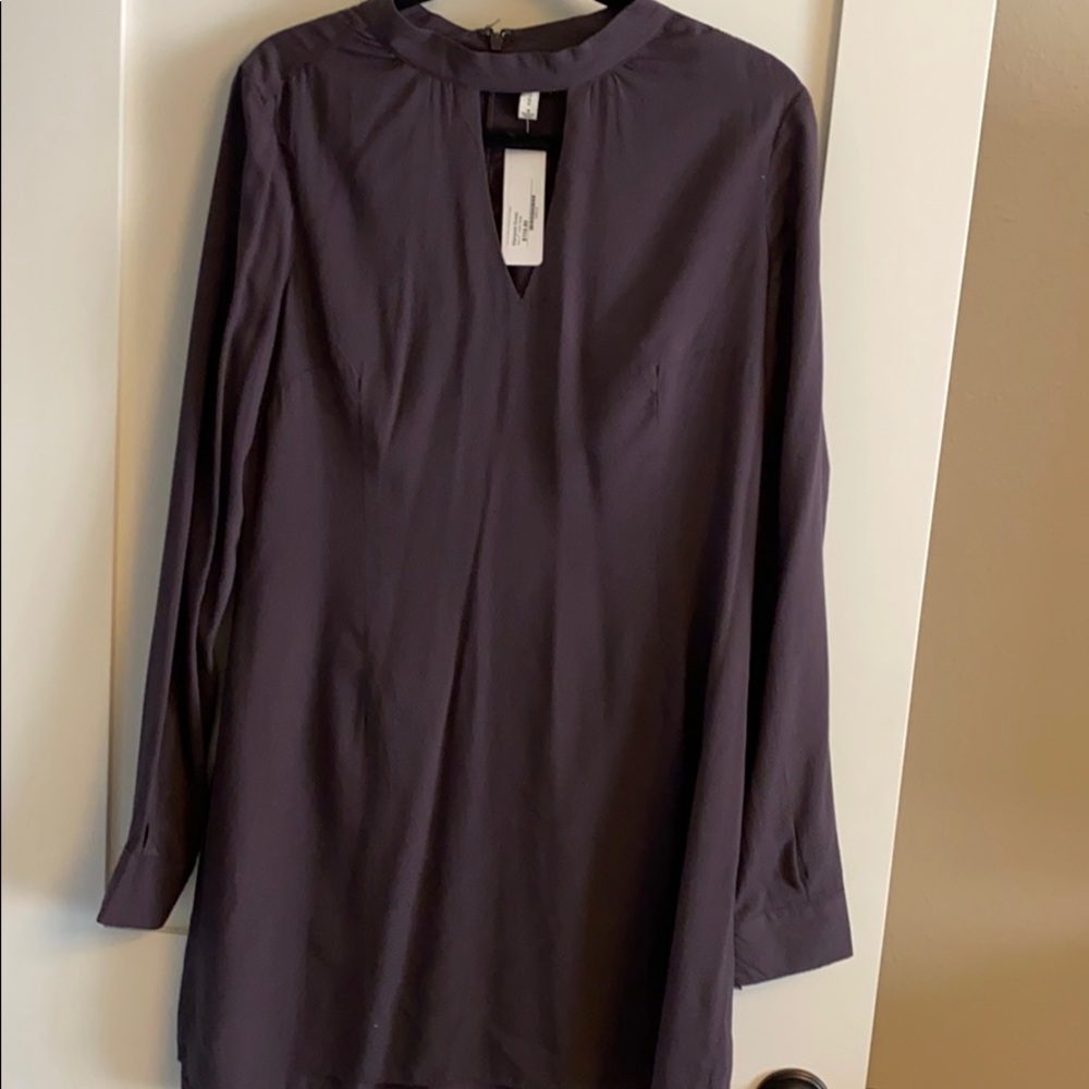 Long sleeve sheath dress